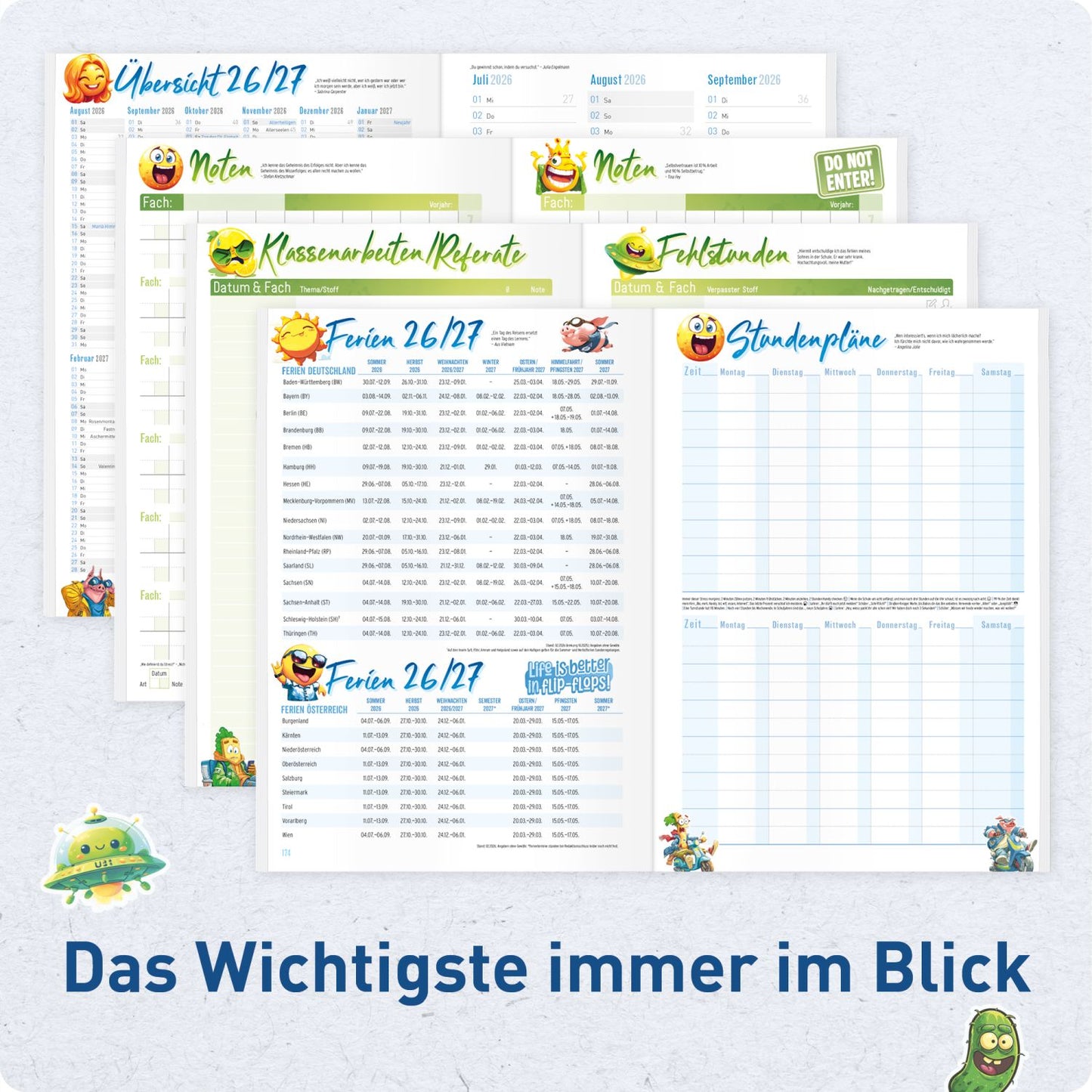 Häfft Original 2026/2027 / A5 / One more Level! / Häfft-Verlag