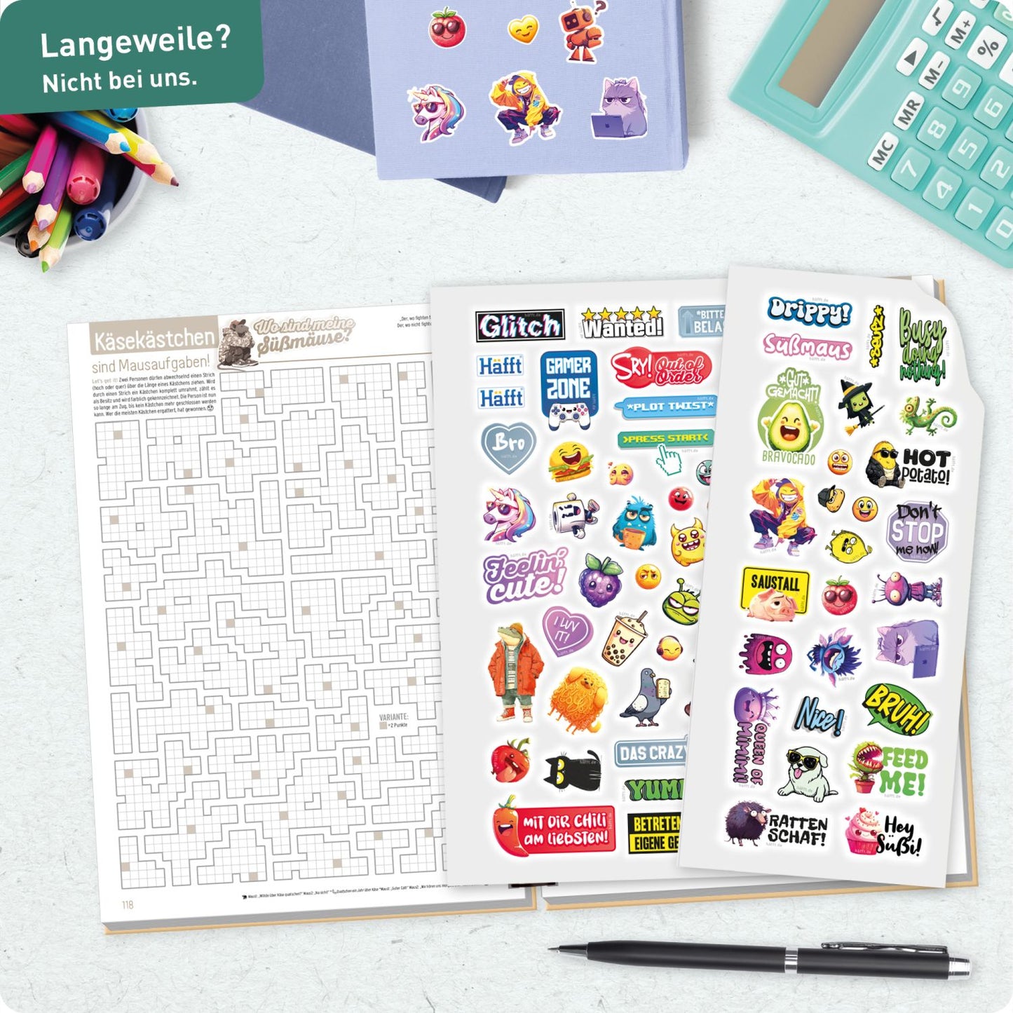 Häfft PLANER Premium - Schüler-Kalender 2026/2027 / A5 / Warum ich? / Häfft-Verlag