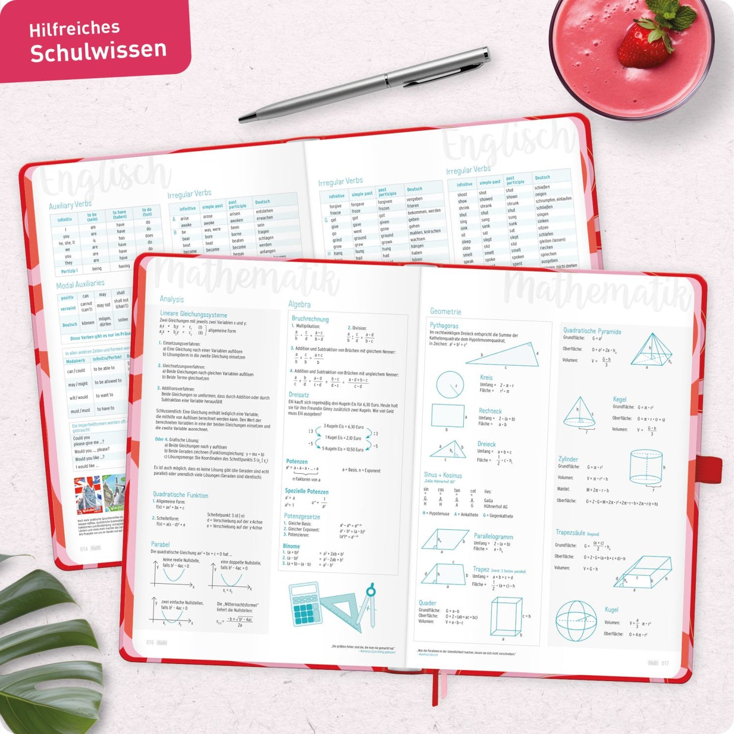 Häfft-Timer Deluxe Jugendkalender 2026/2027 / A5 / Funky Waves / Häfft-Verlag