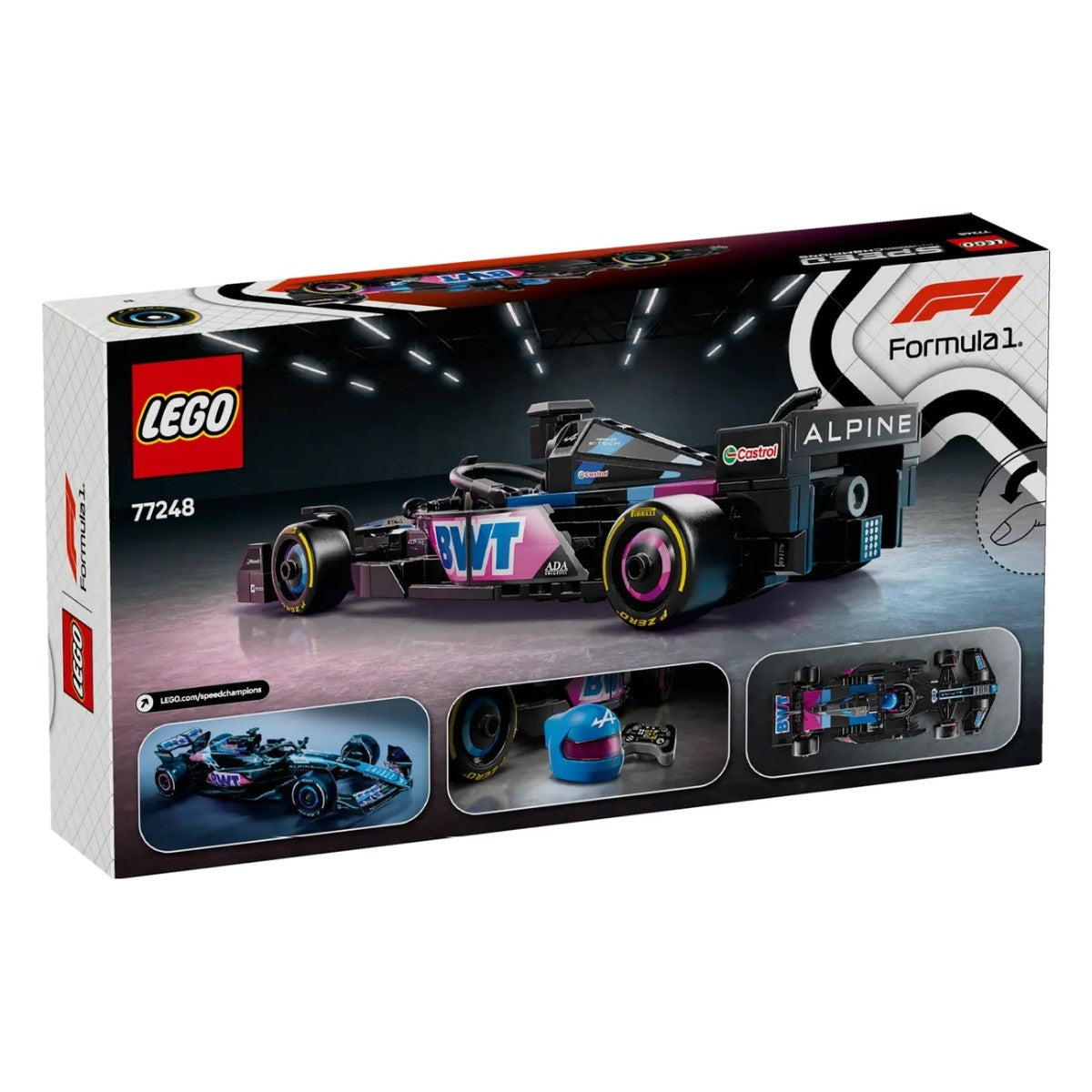 LEGO® Speed Champions BWT Alpine F1® Team A524 Rennauto (77248)