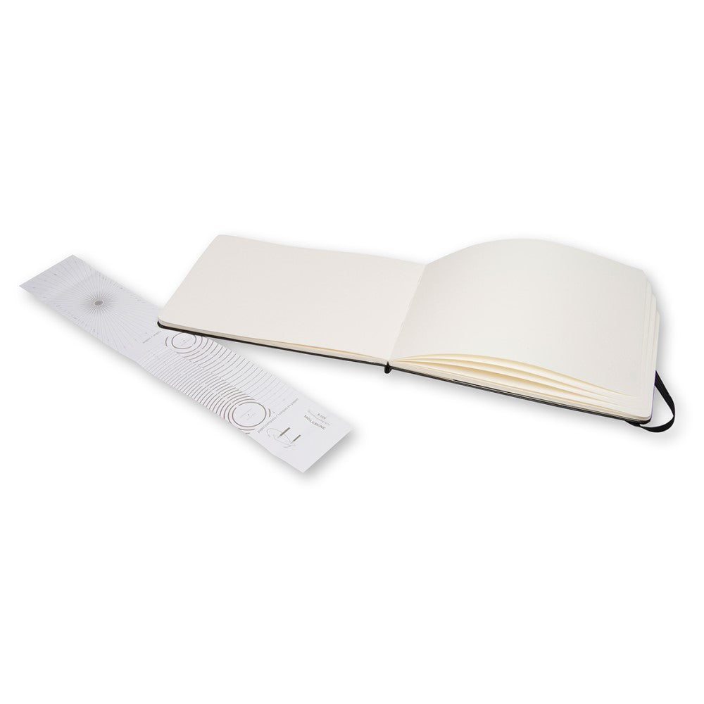 Moleskine Aquarellalbum Hardcover Large / A5 / blanko / schwarz
