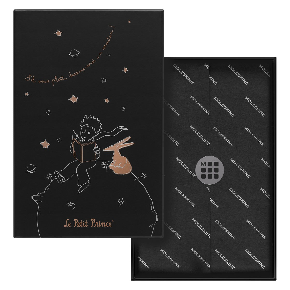 Moleskine Notizbuch "Der kleine Prinz" / Hardcover / Large / Liniert