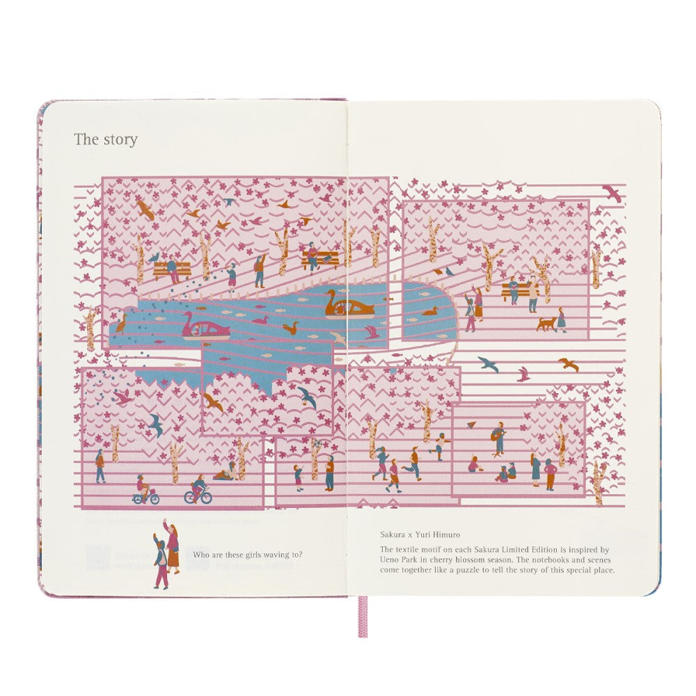 Moleskine Notizbuch "Sakura" / Hardcover / Large / Blanko