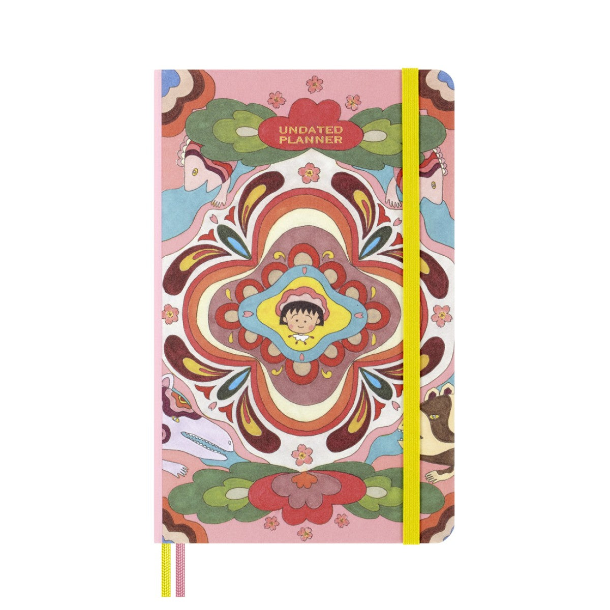 Moleskine Wochen-Notizkalender undatiert Sakura - Maruko / Hardcover / Large