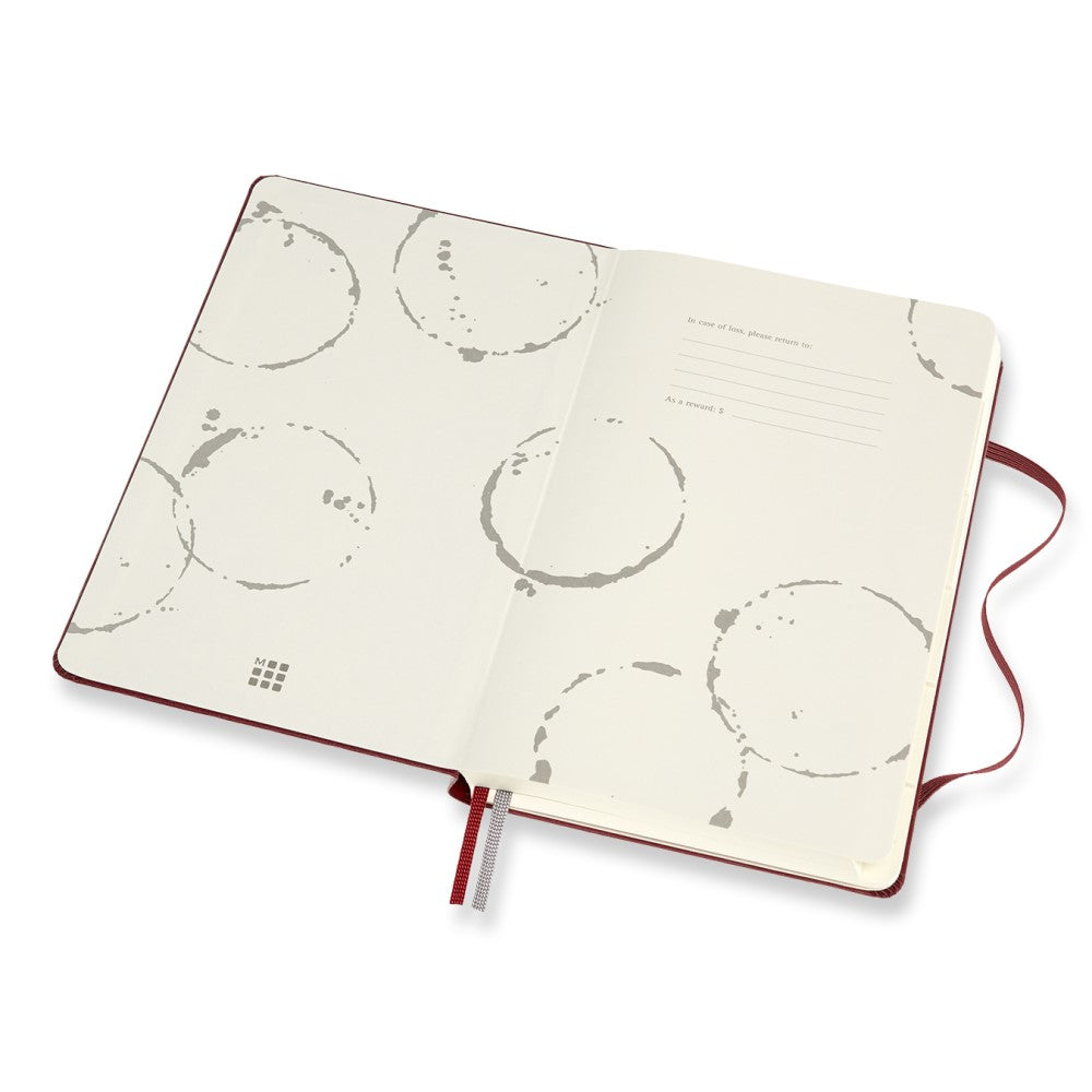 Moleskine Passion Journal Hardcover Large / A5 / Wein / dunkelrot