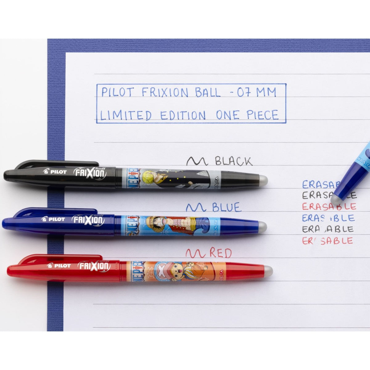 Pilot Frixion Ball "One Piece" 3er-Set