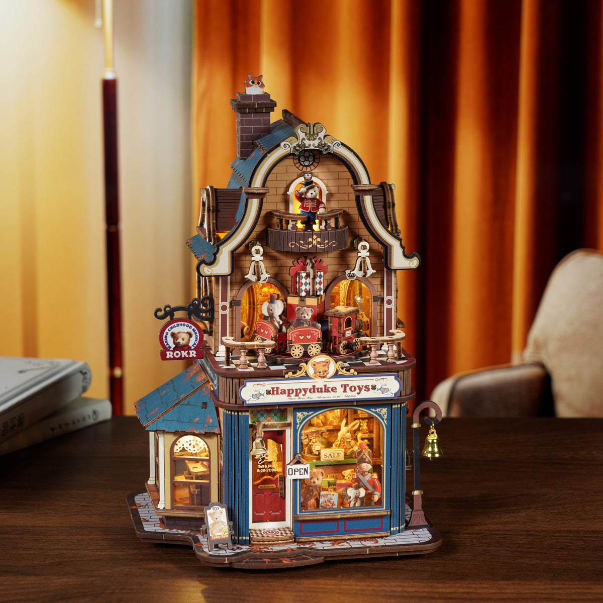 ROKR 3D-Holz-Puzzle Happyduke Toys