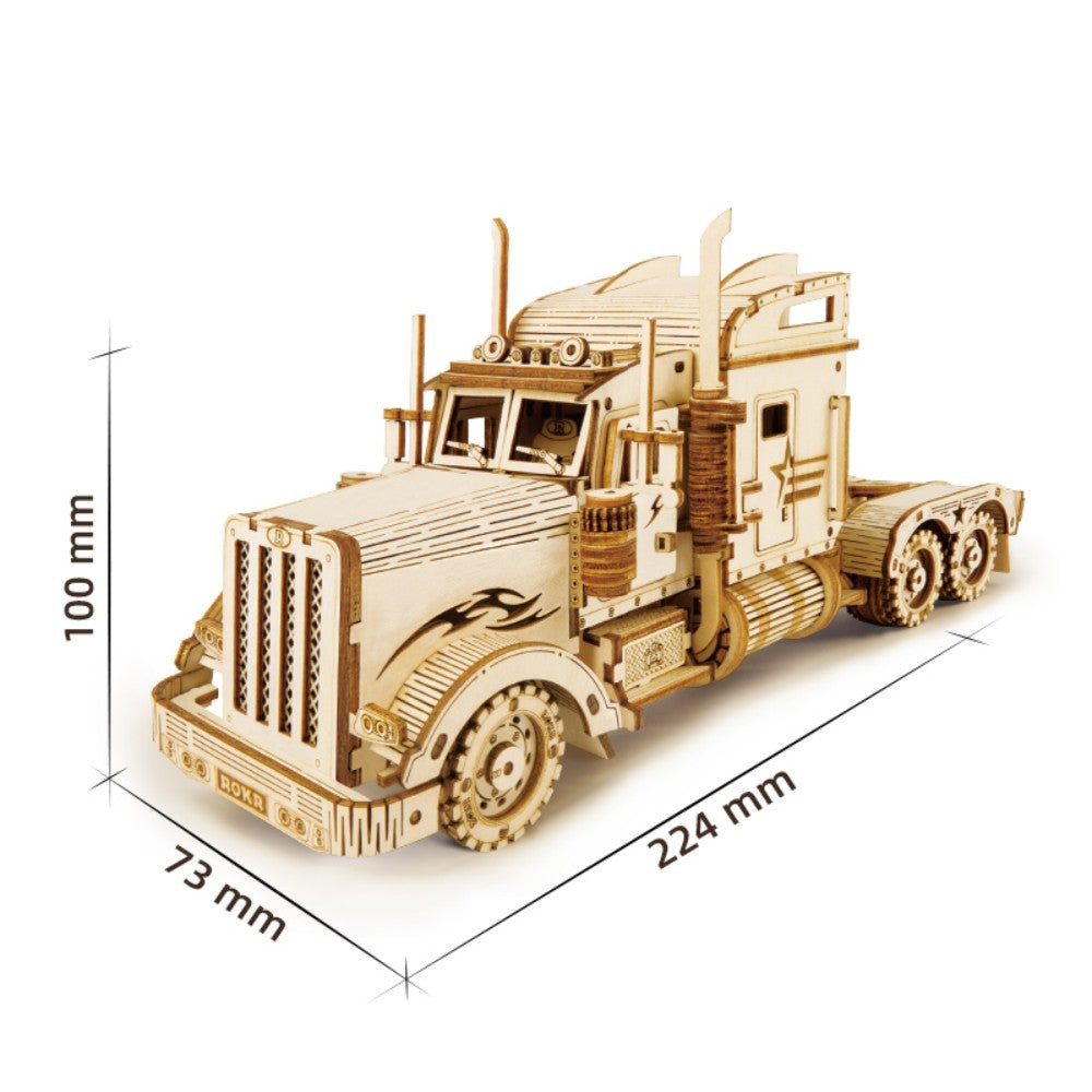 ROKR 3D-Holz-Puzzle Heavy Truck