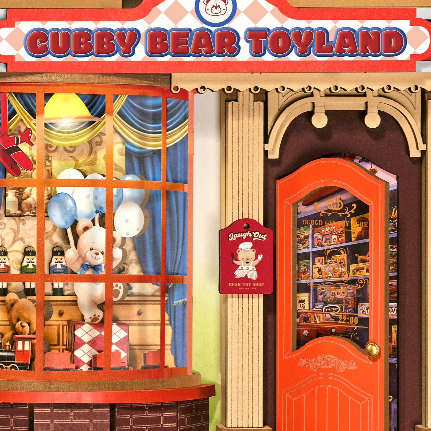 Rolife 3D-Holz-Puzzle Book Nook "Fairytale Amusement Park"