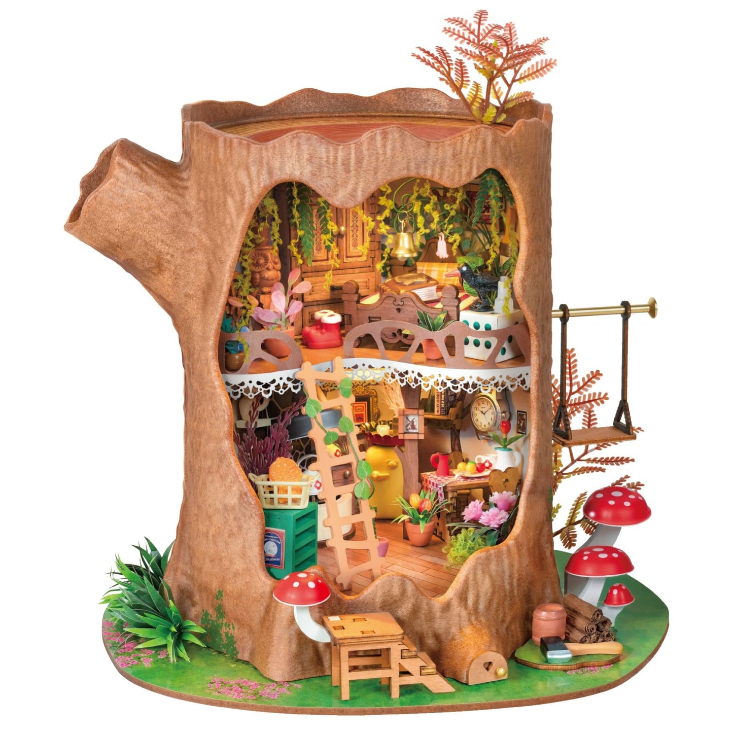 Rolife 3D-Holz-Puzzle DIY "Fairytale Tree House"