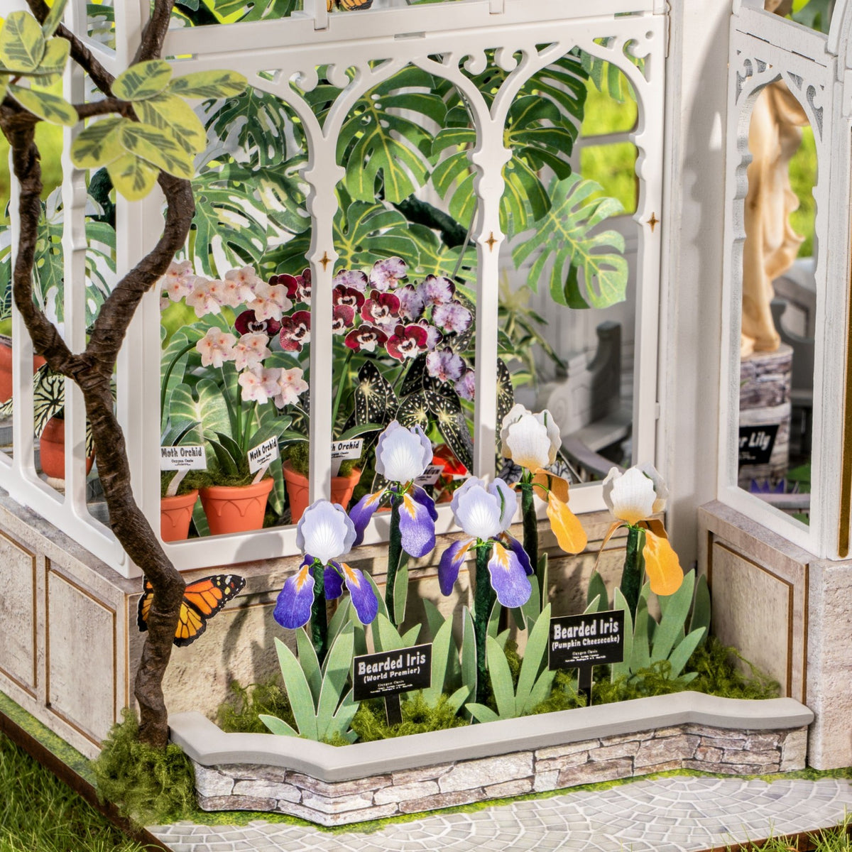 Rolife 3D-Holz-Puzzle "Oygen Oasis - botanischer Wintergarten"