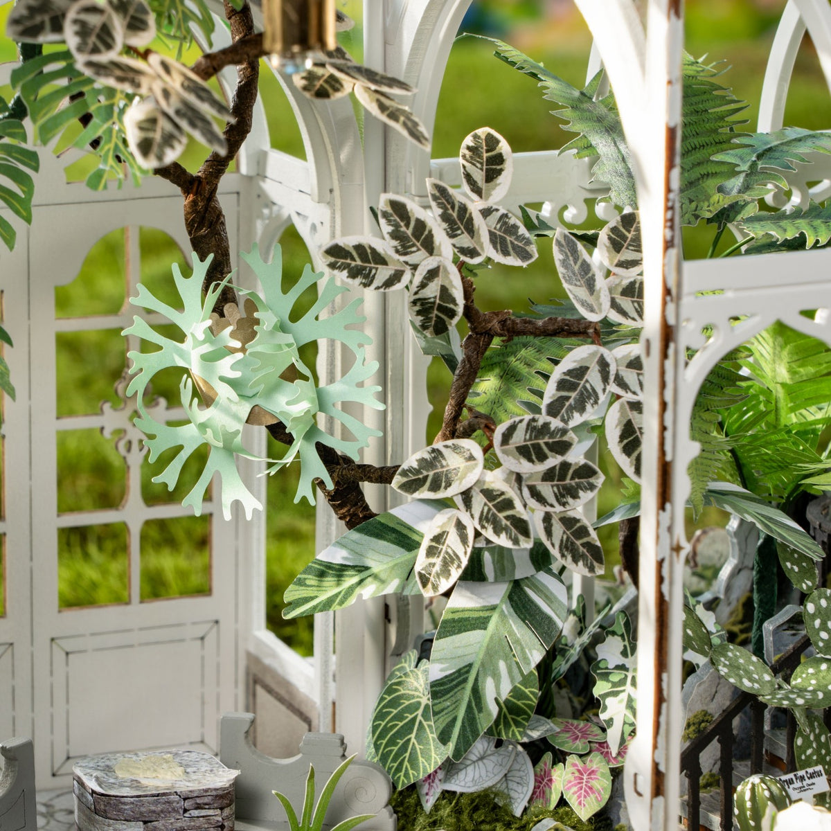 Rolife 3D-Holz-Puzzle "Oygen Oasis - botanischer Wintergarten"