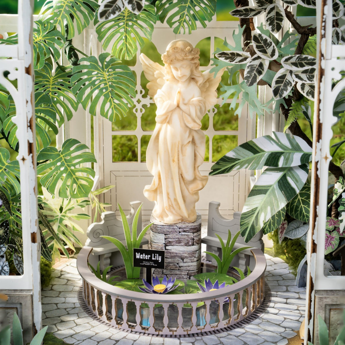 Rolife 3D-Holz-Puzzle "Oygen Oasis - botanischer Wintergarten"