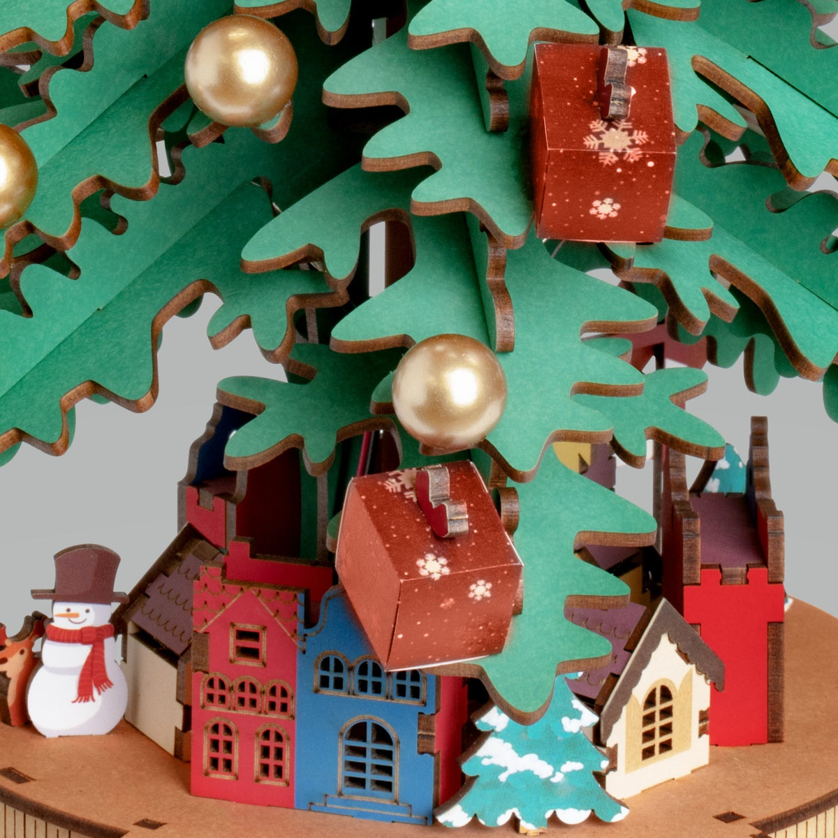 Rolife 3D-Holz-Puzzle Spieluhr Weihnachtsbaum