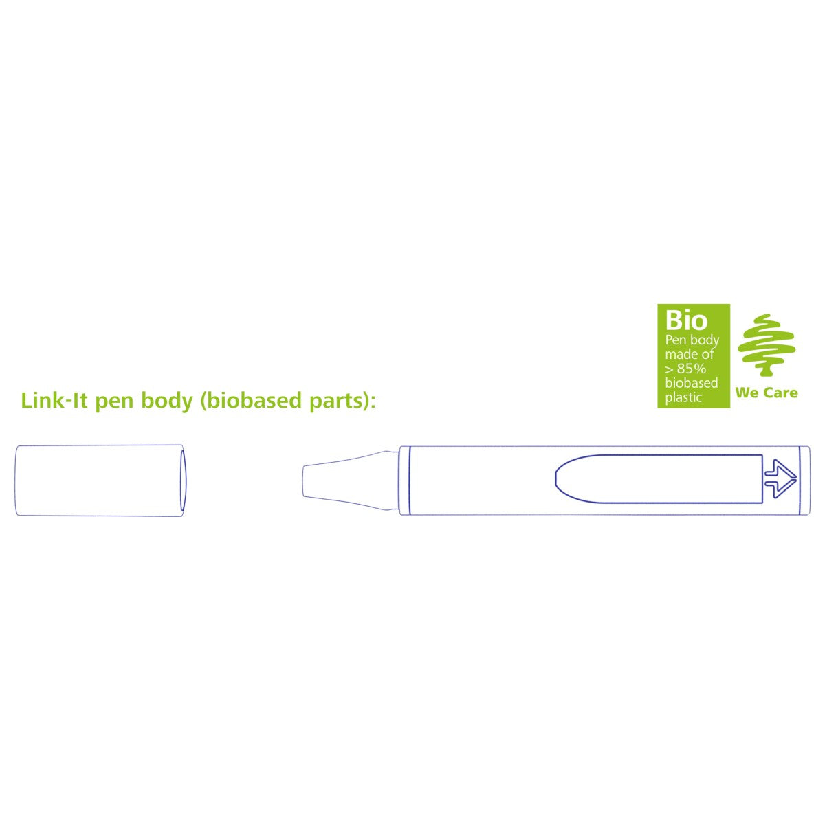 Schneider Fineliner Link-it - 16er-Box mit Aufstellfunktion