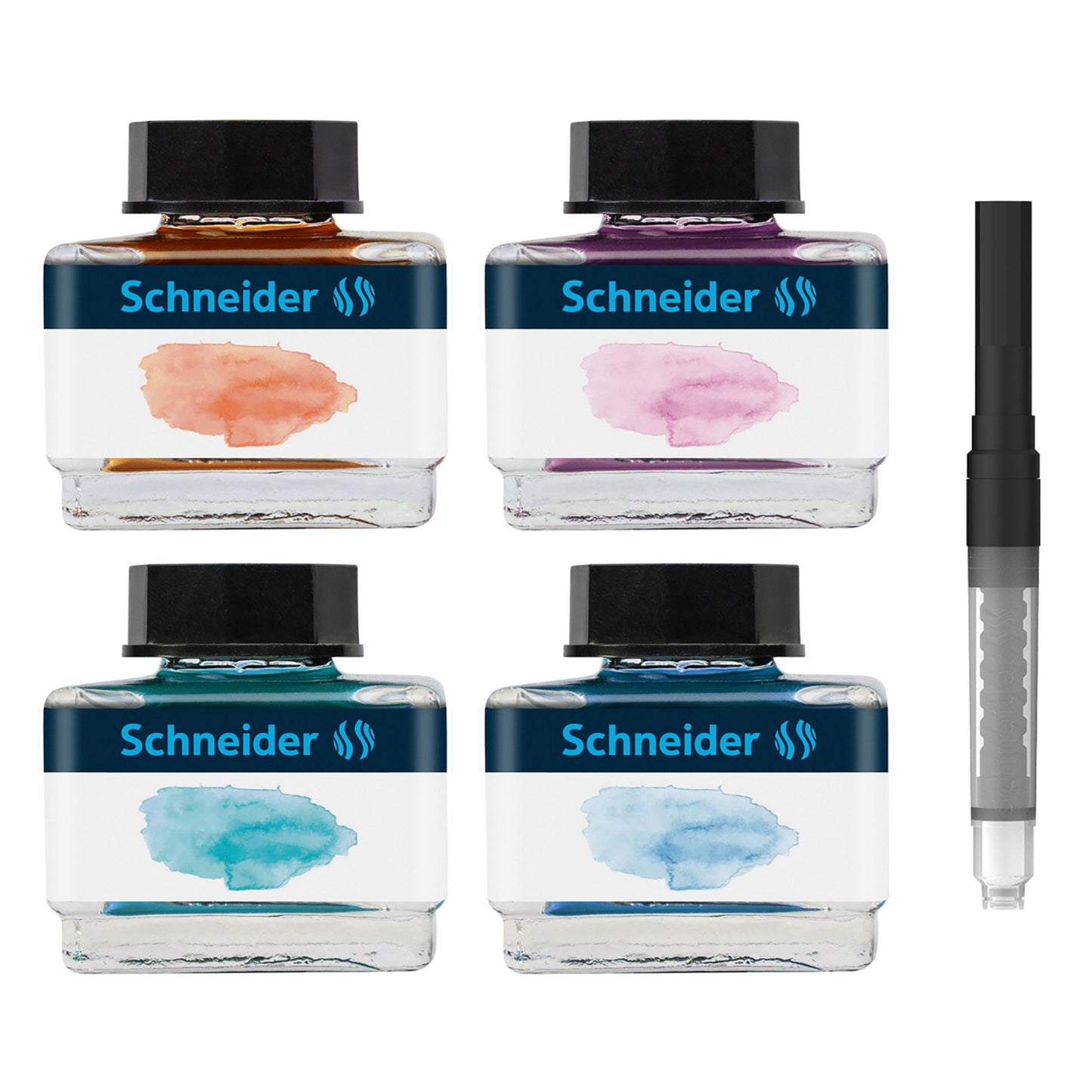 Schneider Tintenglas 4er-Geschenk-Set