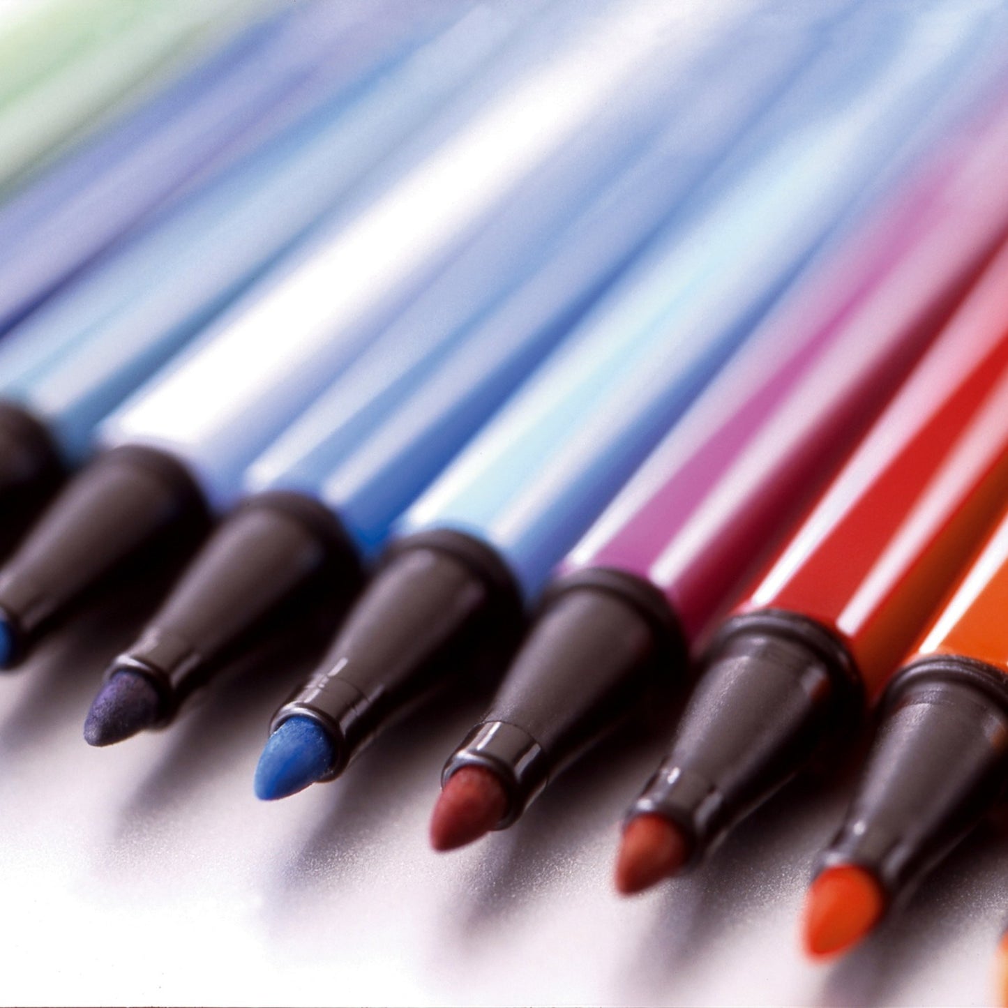 STABILO Filzstift Pen68 ColorParade / 20er Tischset rot/blau