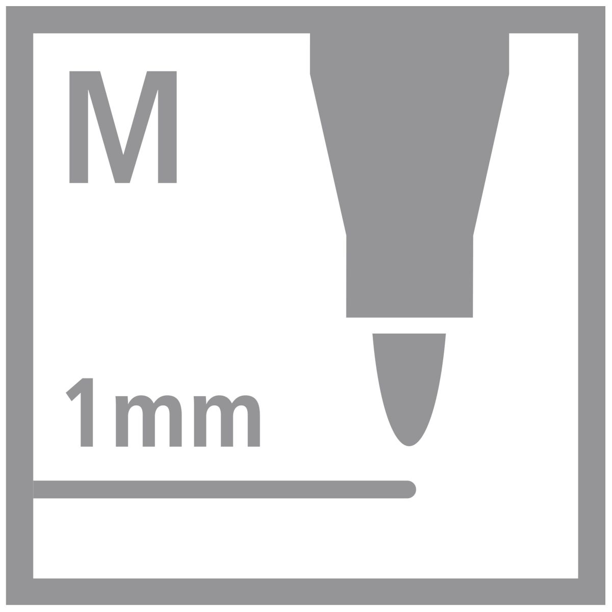 STABILO Filzstift Pen68 / 6er Kartonetui
