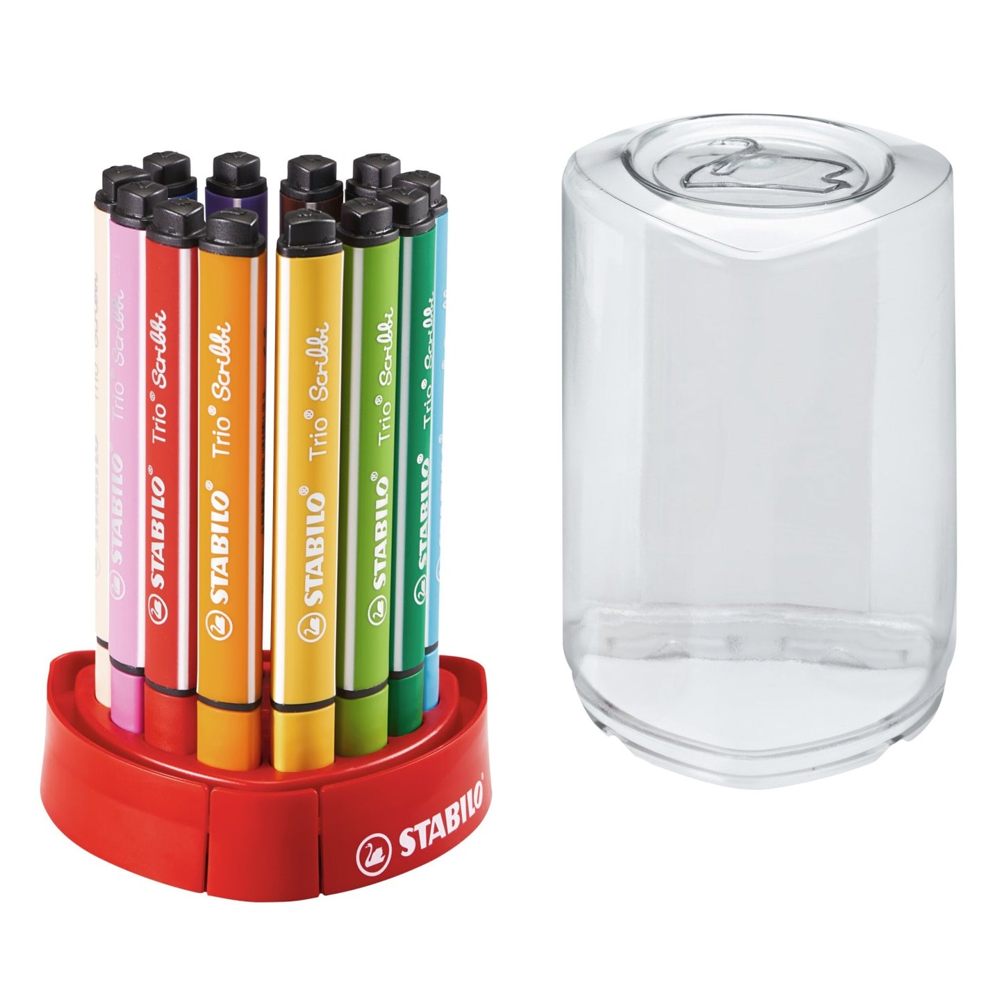 STABILO Filzstift Trio Scribbi 12er Tischset