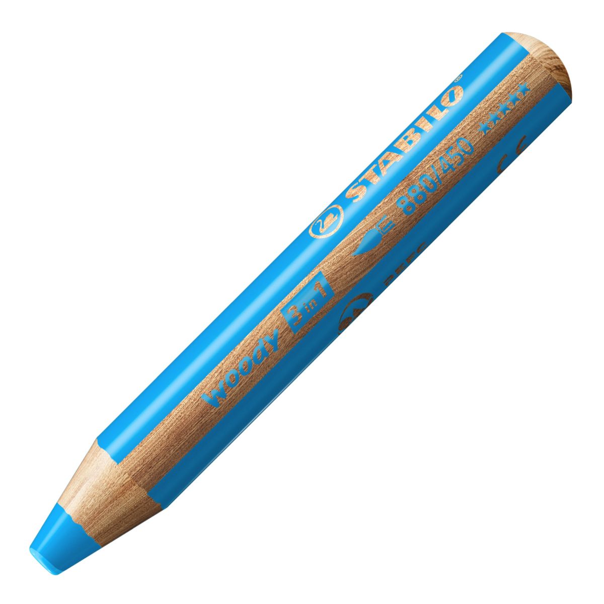 STABILO Buntstift Woody 3 in 1