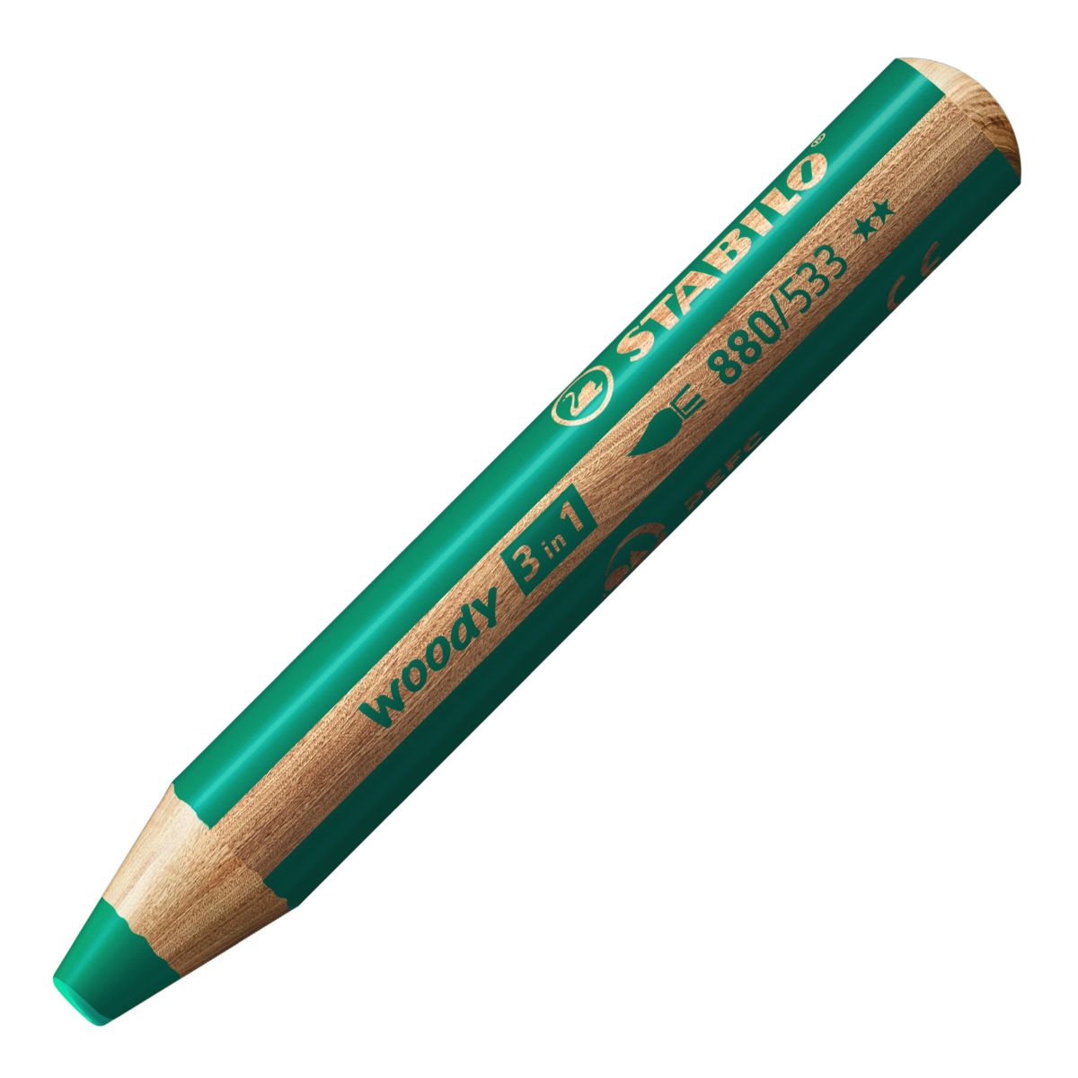 STABILO Buntstift Woody 3 in 1