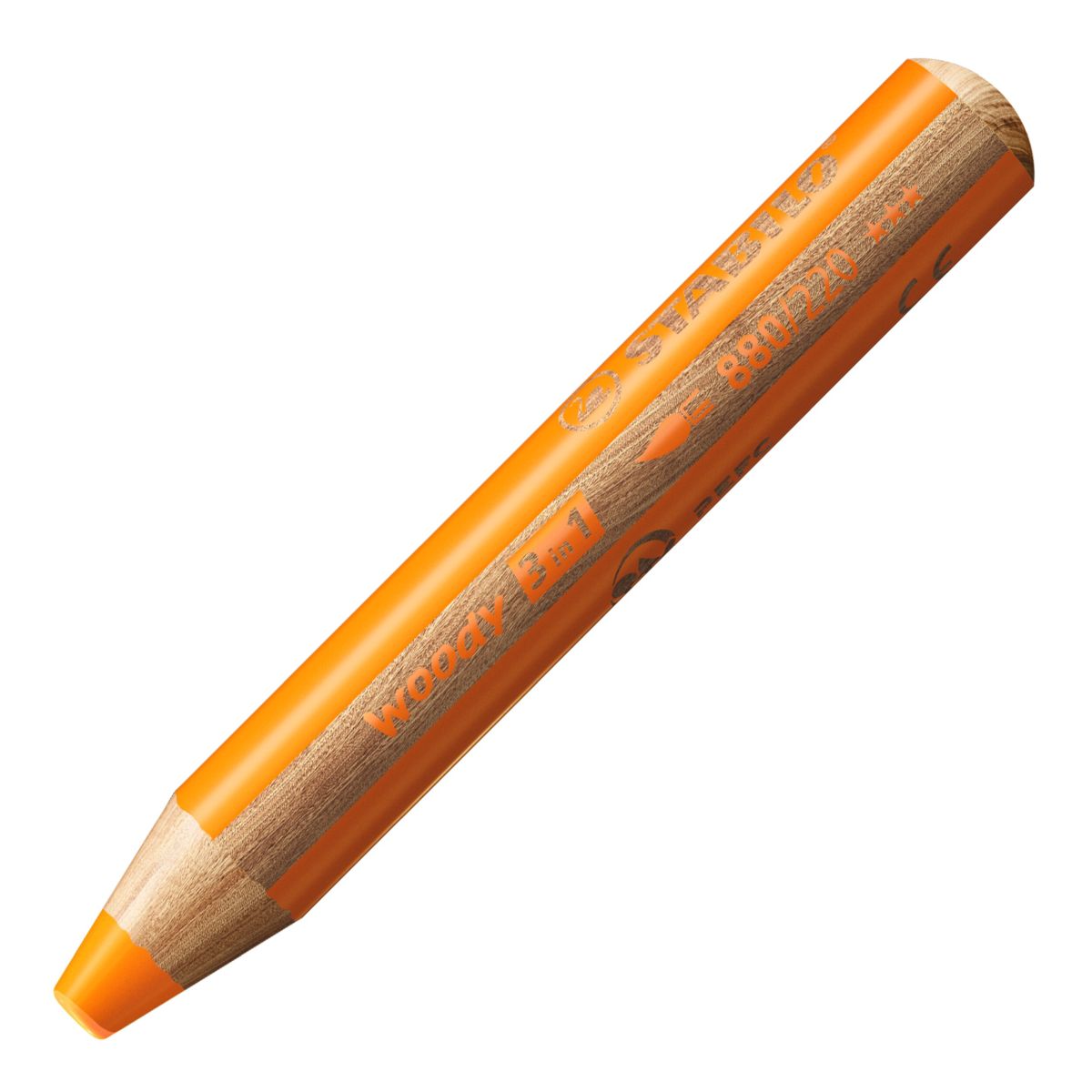 STABILO Buntstift Woody 3 in 1