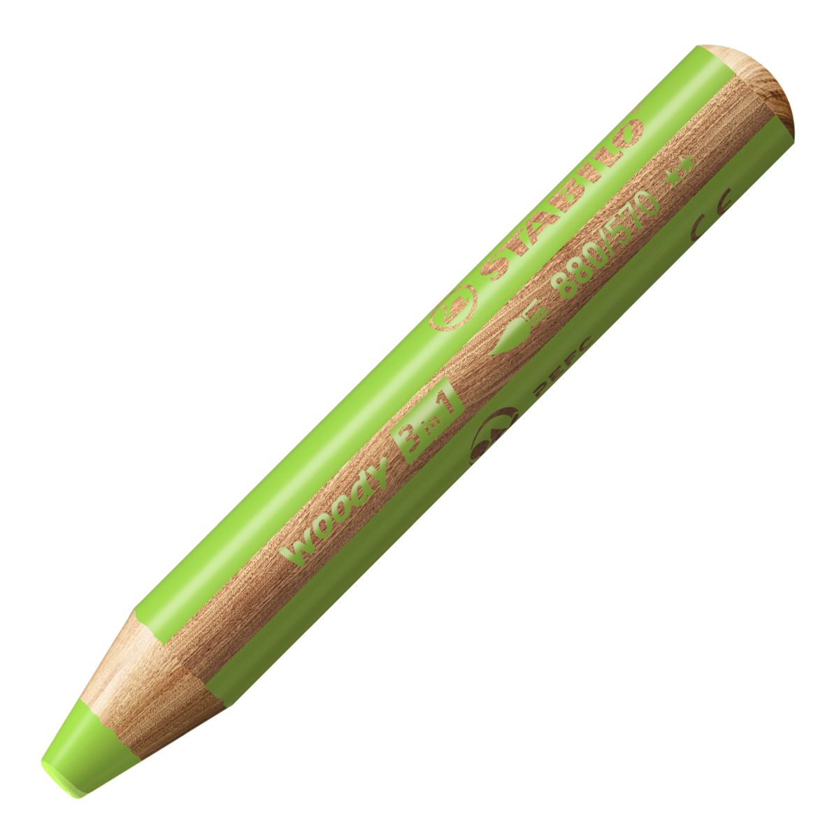 STABILO Buntstift Woody 3 in 1