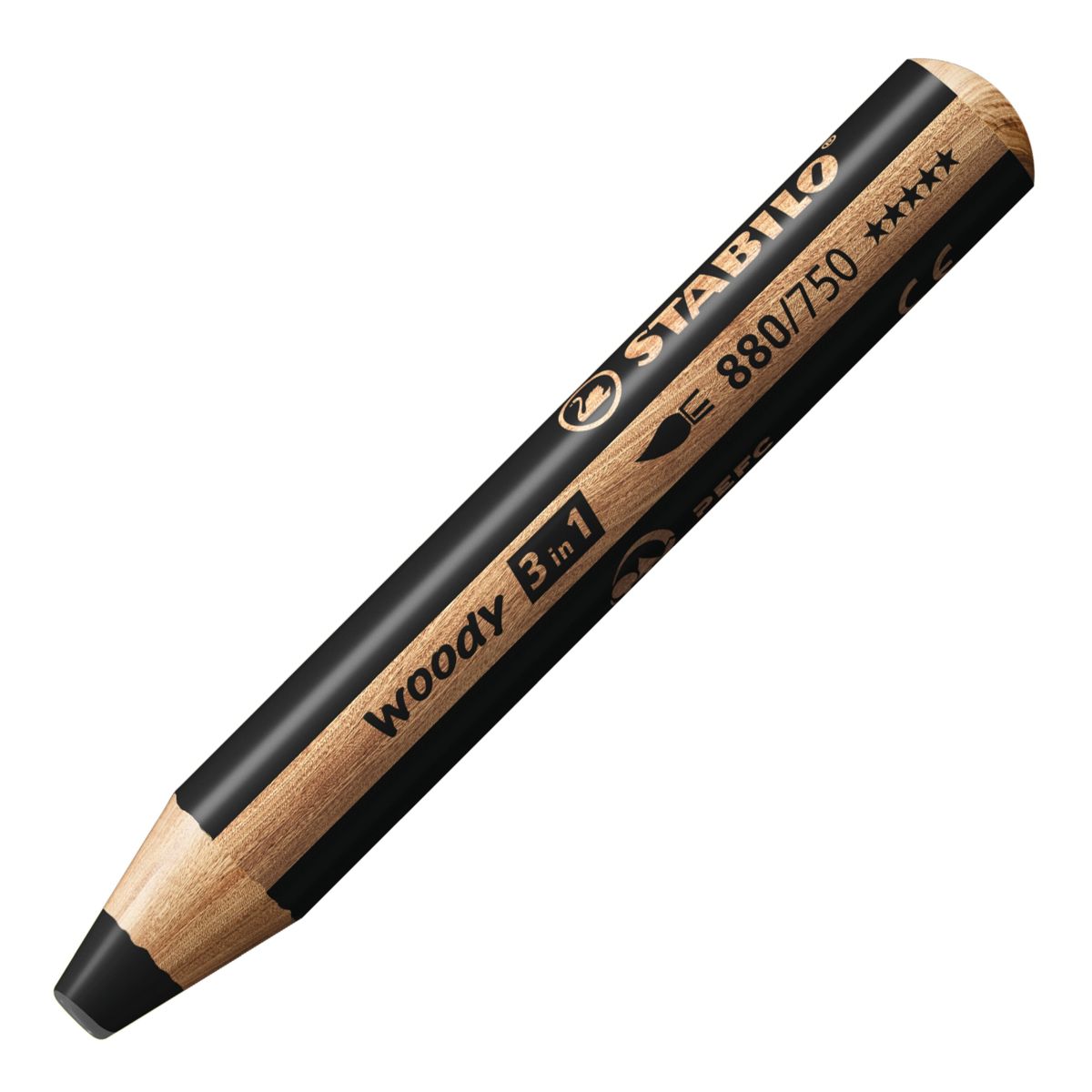 STABILO Buntstift Woody 3 in 1
