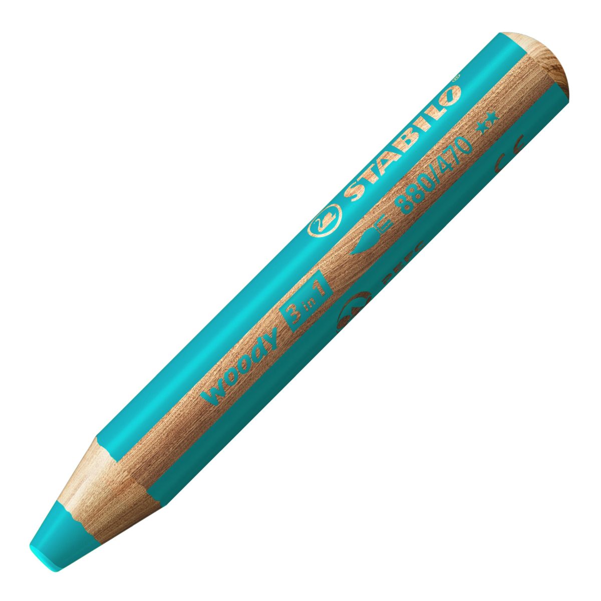 STABILO Buntstift Woody 3 in 1