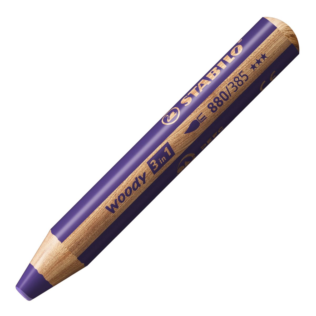 STABILO Buntstift Woody 3 in 1